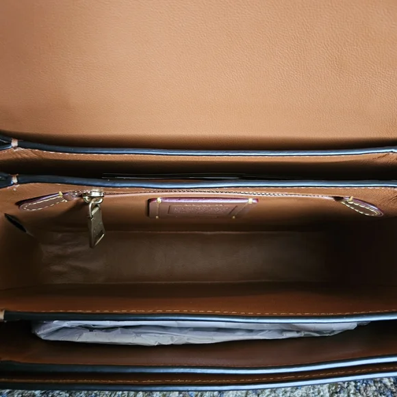 Coach Rogue Top Handle Dark Stone Bag - Picture 12 of 14